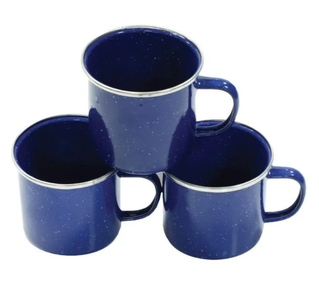 ENAMEL CAMPING TABLEWARE SET -